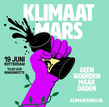 Klimaatmars Rotterdam 2022