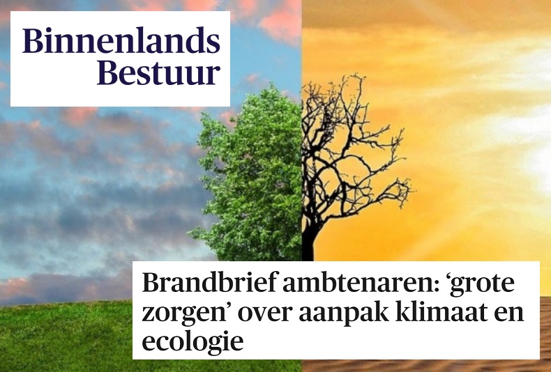 Brandbrief Bezorgde Ambtenaren | De Klimaatcoalitie